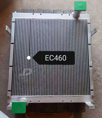 ভলভো EC360 EC460 খনক স্পেয়ার পার্টস অ্যালুমিনিয়াম রেডিয়েটার জলের ট্যাঙ্ক